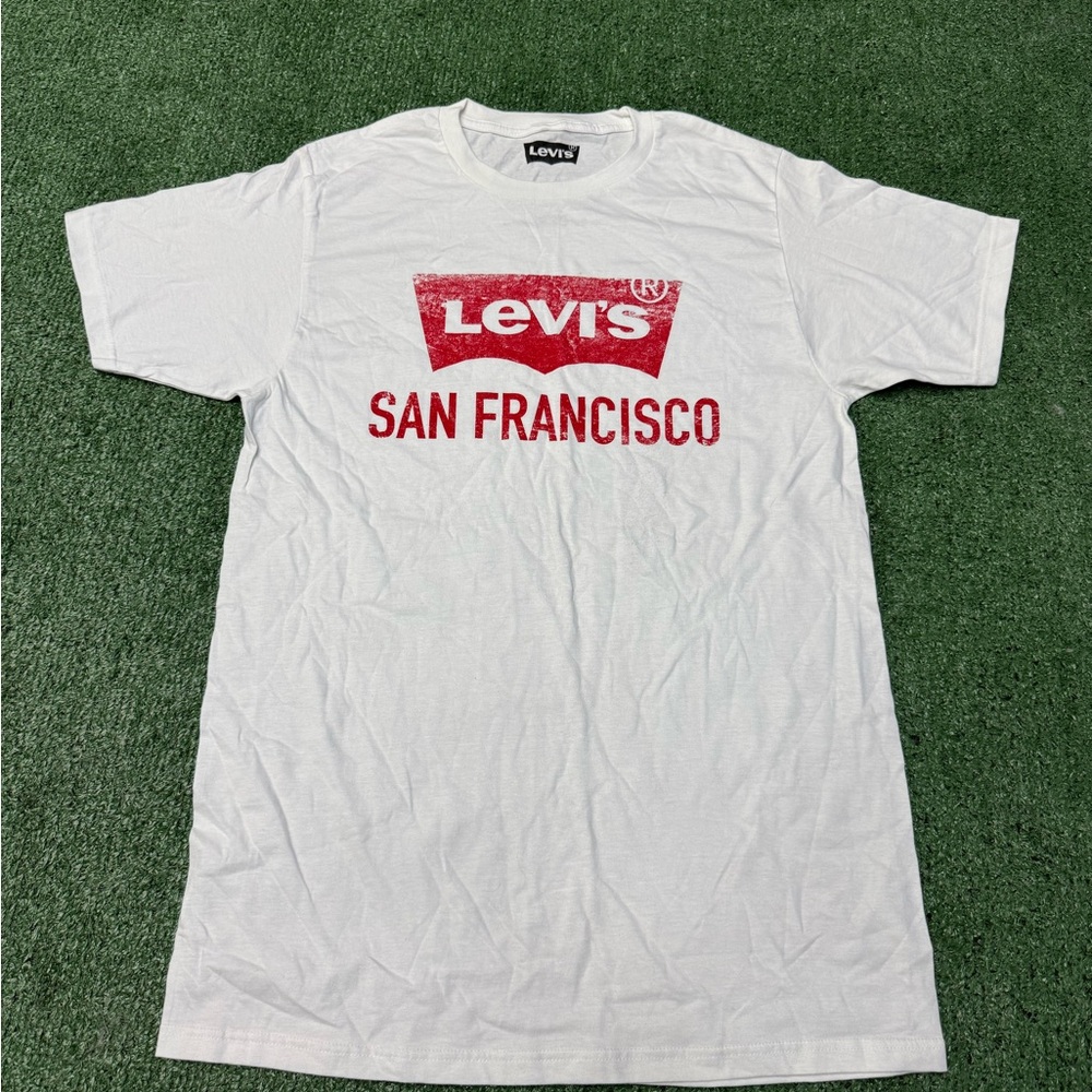 Levi's Red and White San Francisco Tee